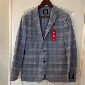 Men's Savile Row Plaid Sports Jacket